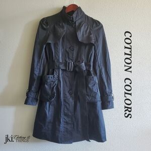 Cotton Colors Black Coat